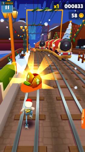 地铁跑酷生气金币版本菜单版9