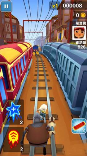 地铁跑酷水下世界国际服8