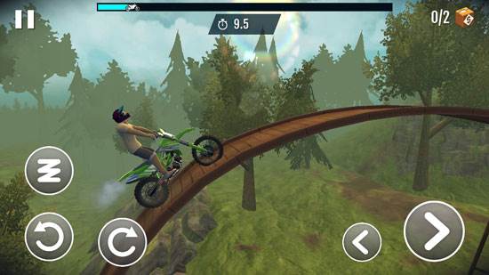 特技摩托车游戏玩法