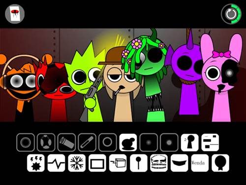 节奏盒子Sprunki腐败版第三阶段图片4