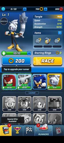 索尼克力量速度之战无敌版游戏图片3