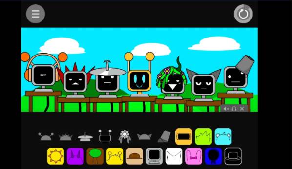 节奏盒子有趣的电脑先生游戏图片2