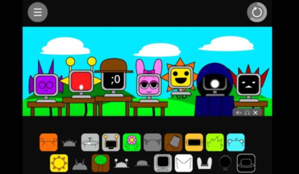 节奏盒子有趣的电脑先生游戏图片3