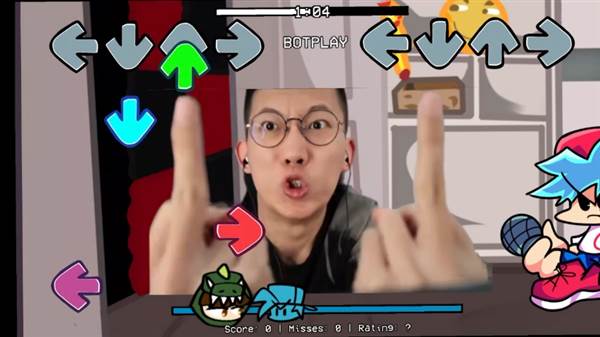 FNF鲤鱼模组整合包宣传图