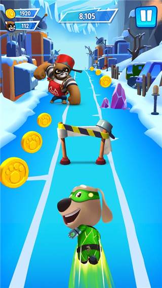 汤姆猫英雄跑酷谷歌版宣传图